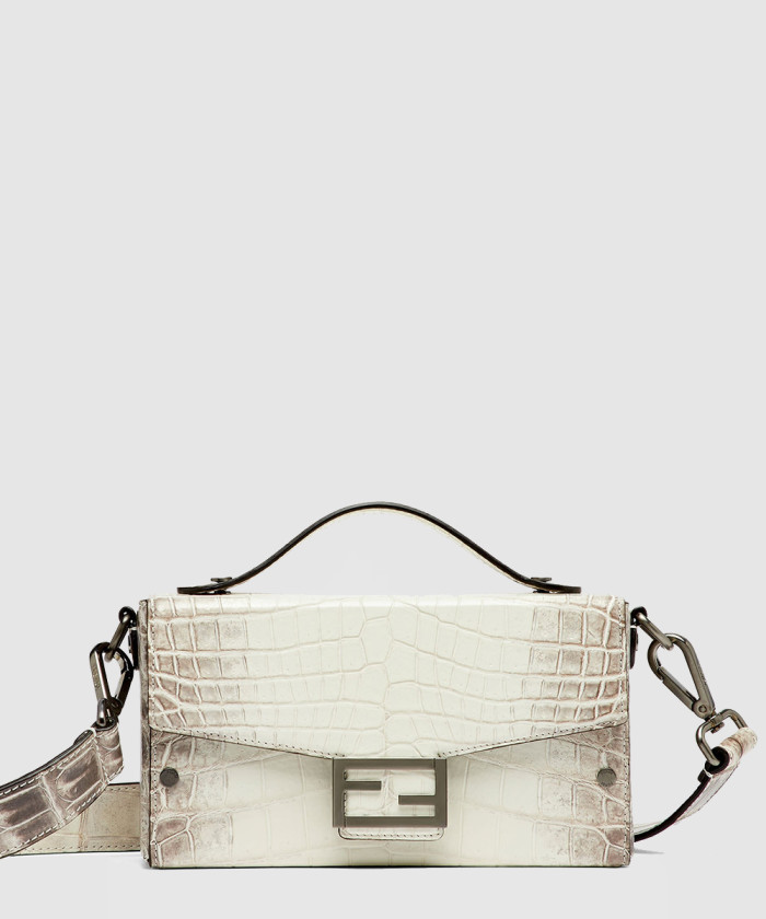 펜디 소프트 트렁크 바게트 그라데이션 크로코다일백 7VA565