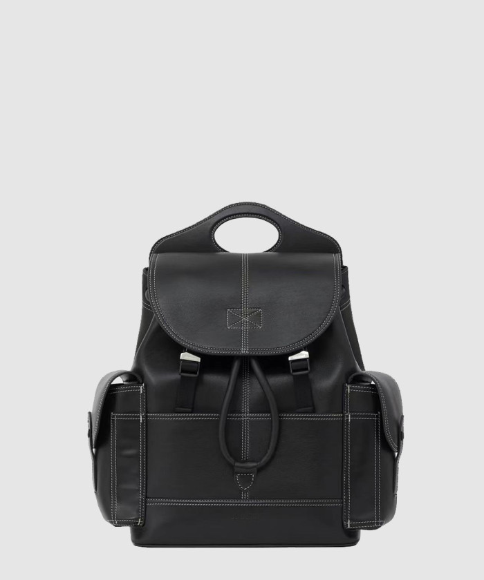 버버리 레더 포켓 백팩 80547681