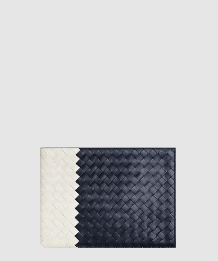 보테가베네타 인트레치아토 하프 파우치 607479