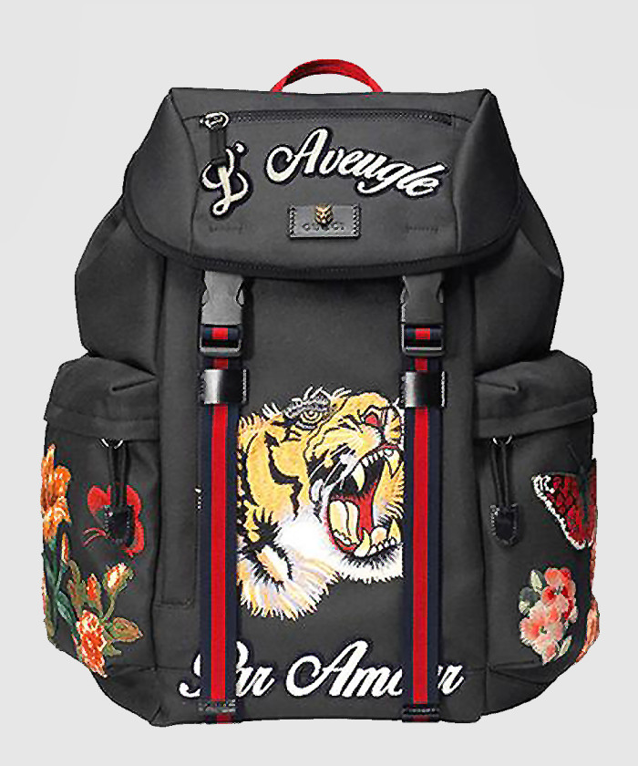 구찌 테크팩 타이거 자수 429037