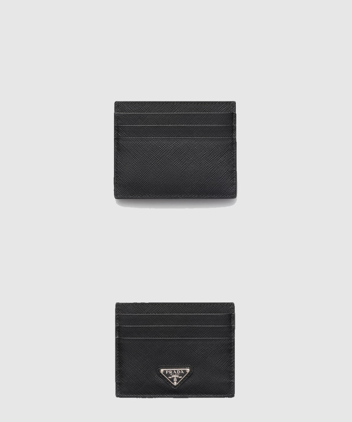 프라다 사피아노 트라이앵글 로고 카드 지갑 1MC025