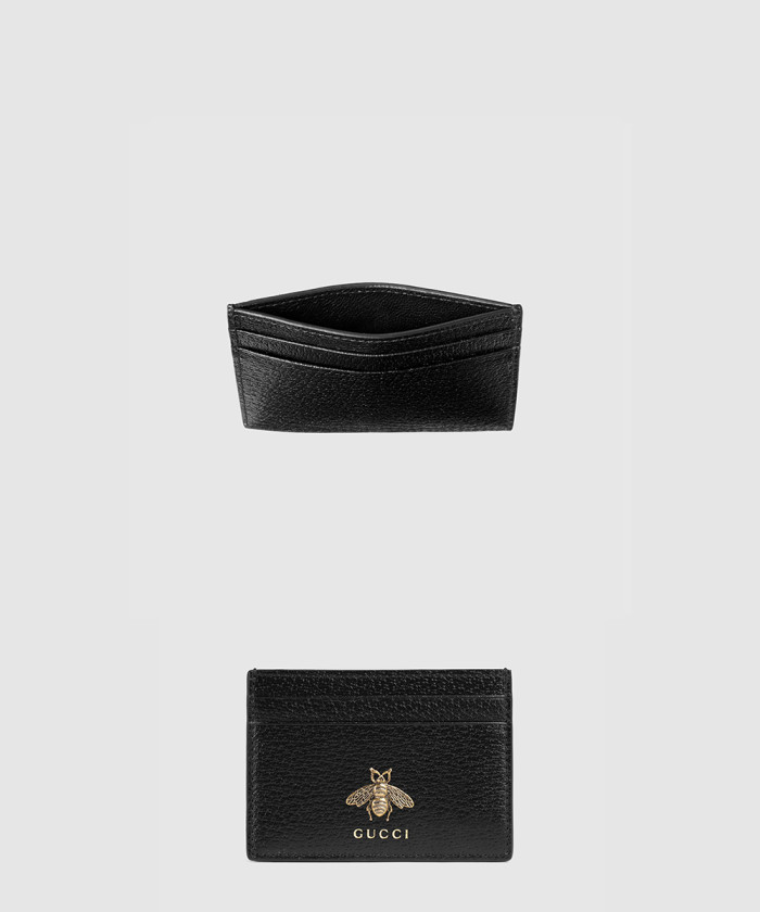 구찌 애니멀리어 카드지갑 523685