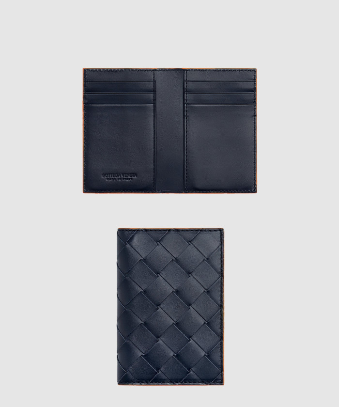 보테가베네타 인트레치아토 플랩 카드 케이스 749417