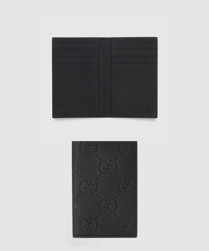 구찌 GG 러버 효과 롱 카드 케이스 771317