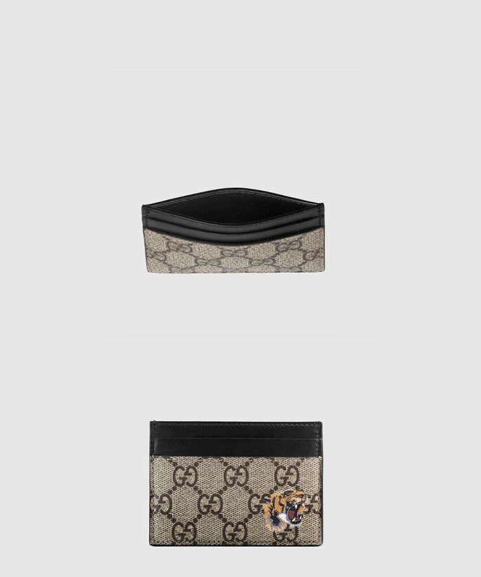 구찌 타이거 프린트 카드지갑 451277