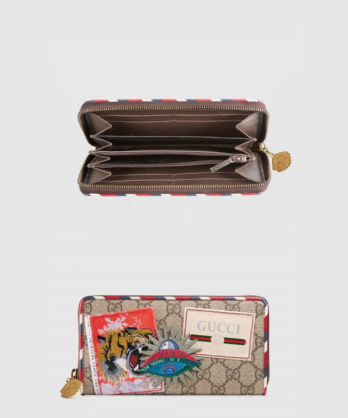 구찌 지퍼 장지갑 473909