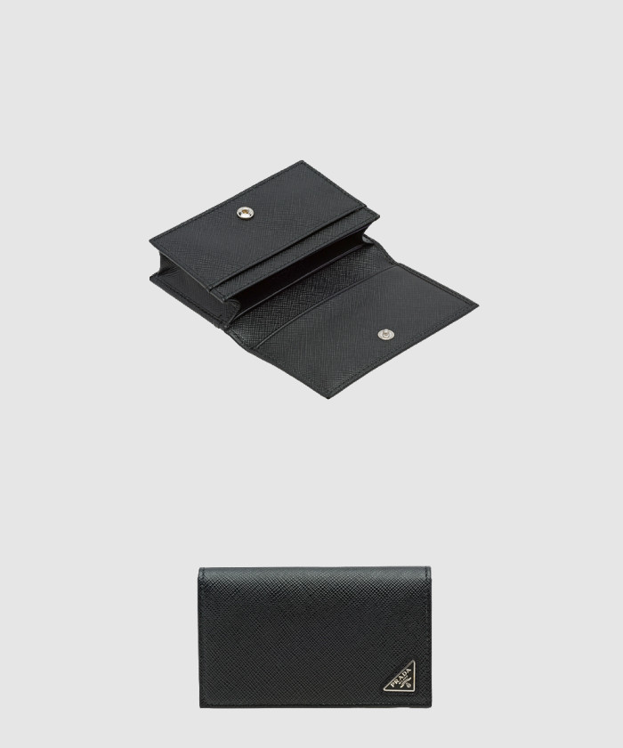 프라다 사피아노 가죽 카드 홀더 1MC122