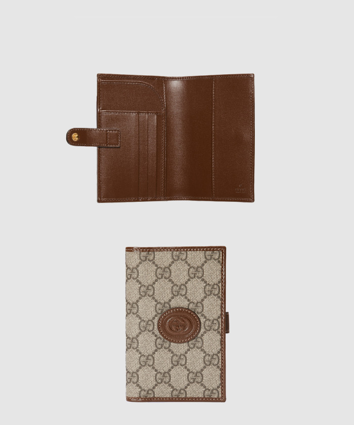 구찌 인터로킹 G GG 여권지갑 724562