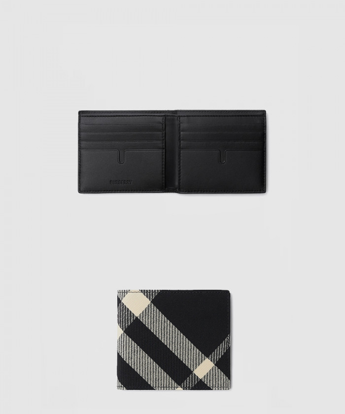 버버리 체크 바이폴드 지갑 80895201