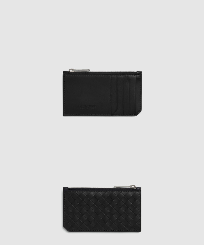 보테가베네타 인트레치아토 피콜로 지퍼 카드 케이스 805827