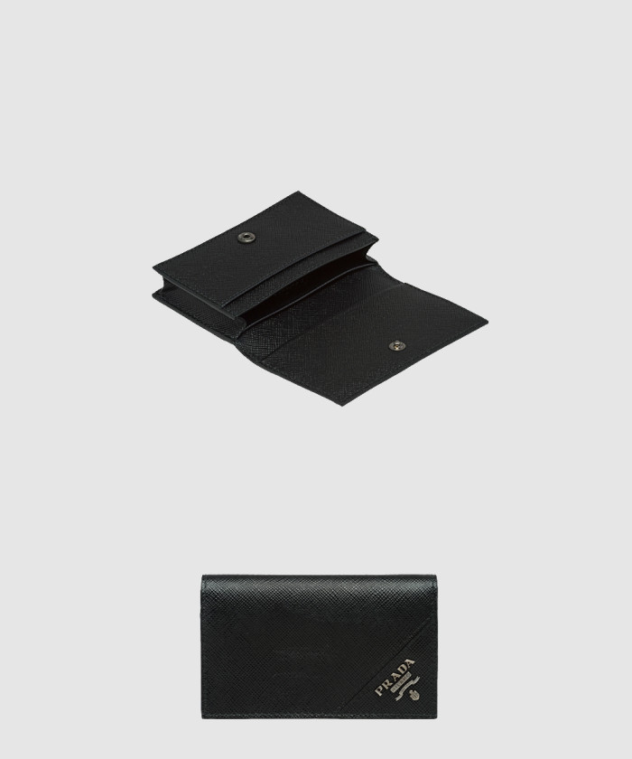 프라다 사피아노 가죽 카드 홀더 1MC122