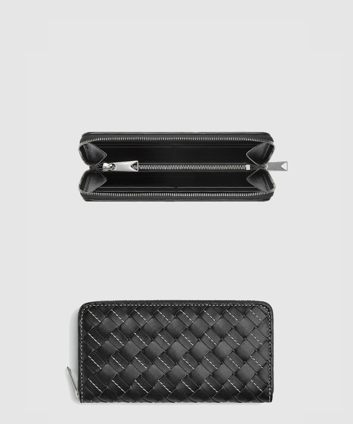 보테가베네타 인트레치아토 지퍼월렛 749427