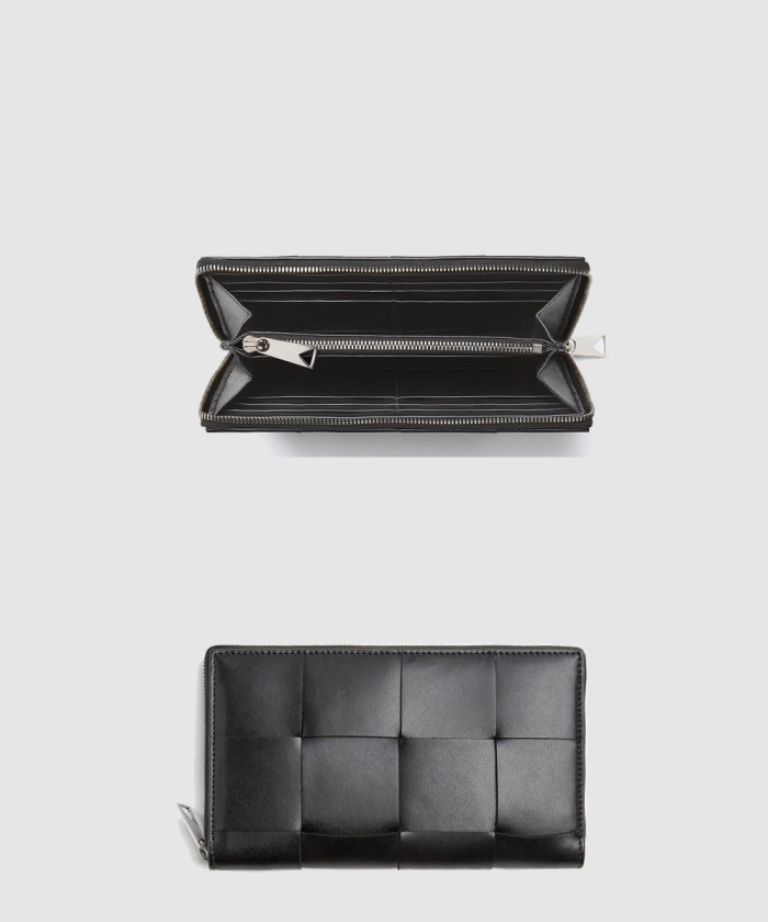 보테가베네타 인트레치아토 지퍼월렛 649607