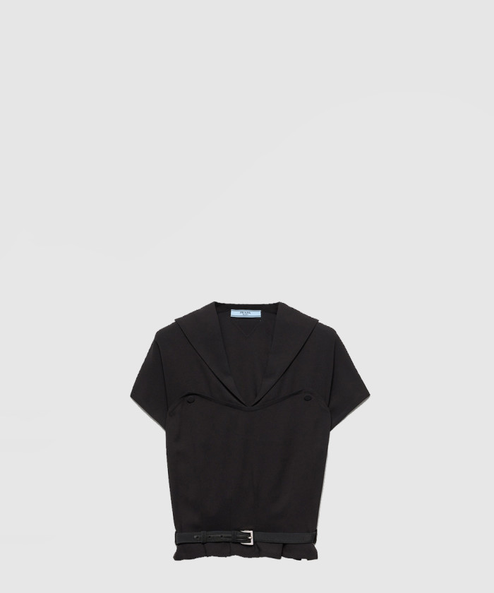 프라다 크롭 탑 P934MK