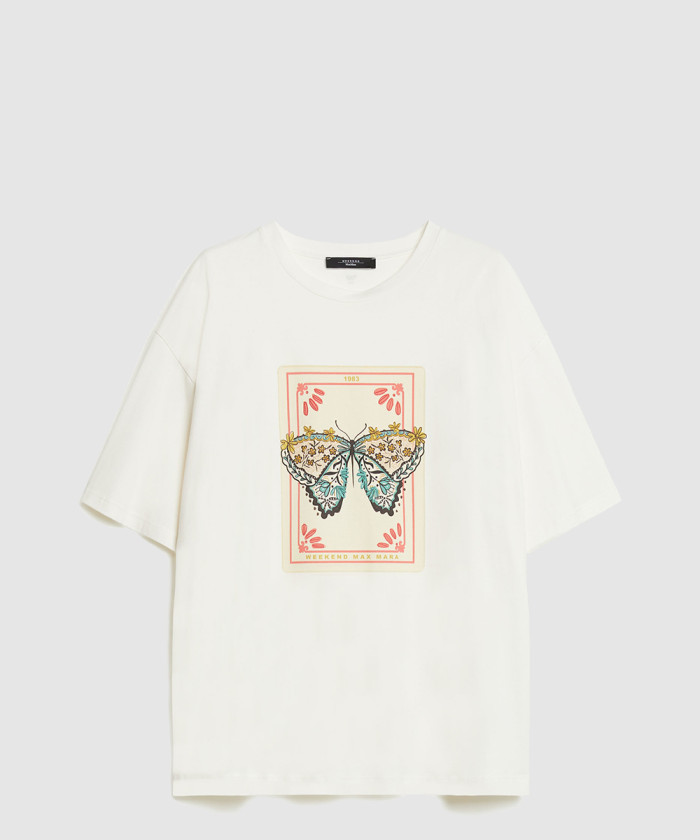 막스마라 사나두 코튼 티셔츠