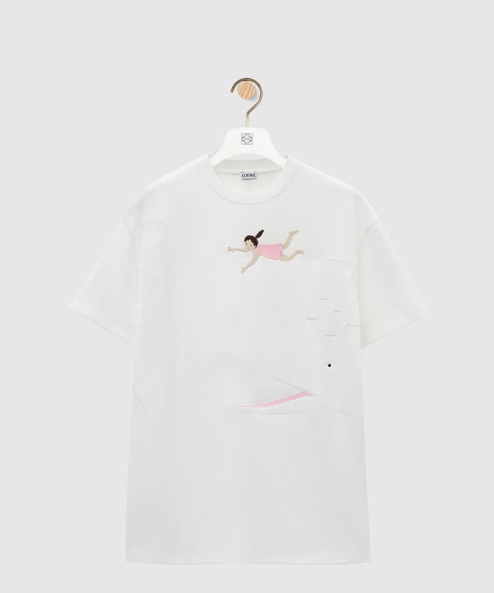 로에베 릴랙스 핏 티셔츠