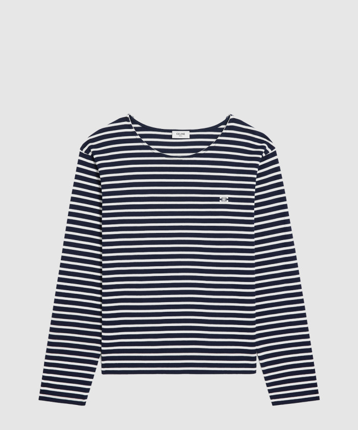 셀린느 트리옹프 티셔츠 2X43M8