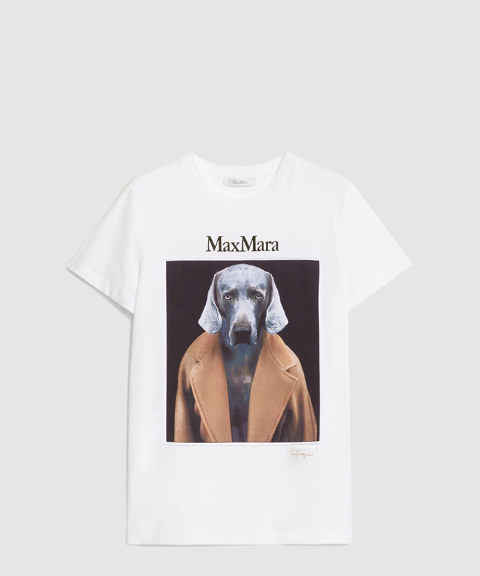 막스마라 시프리아 코튼 티셔츠