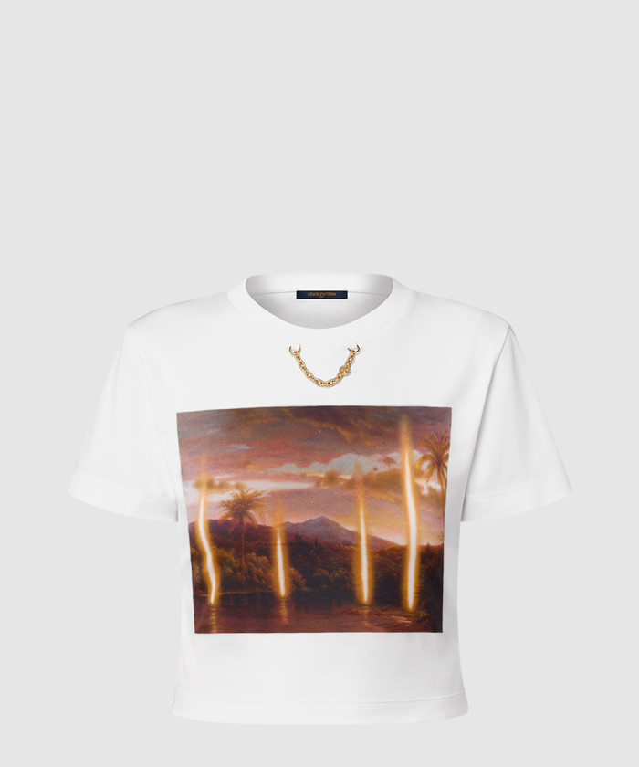 루이비통 Louis Vuitton x Laurent Grasso 프린트 티셔츠 1AHINL