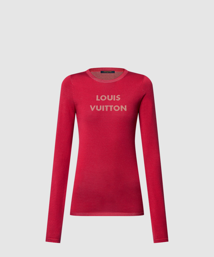 루이비통 시그니처 롱 슬리브 탑 1AGRRR