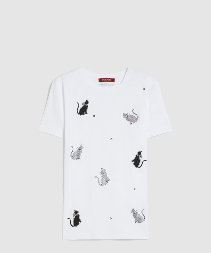 막스마라 에르네스타 코튼 티셔츠