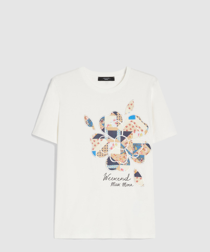 막스마라 벨로 코튼 티셔츠