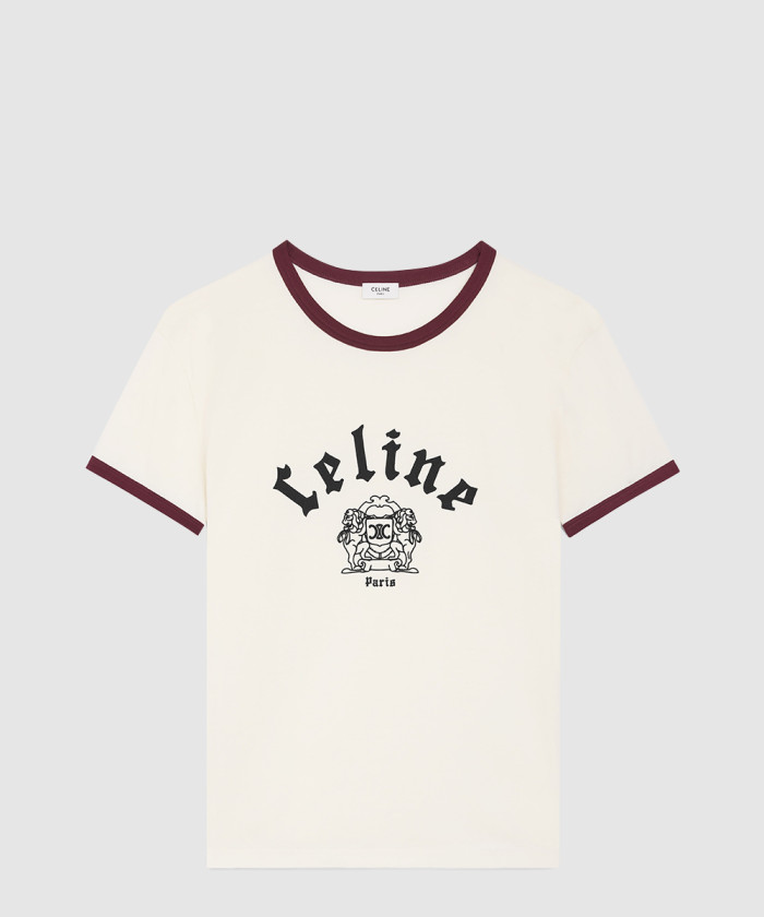 셀린느 블라종 레귤러 티셔츠 코튼 저지 RX04A6