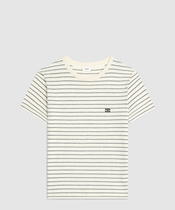 셀린느 트리옹프 레귤러 티셔츠 2X66H6