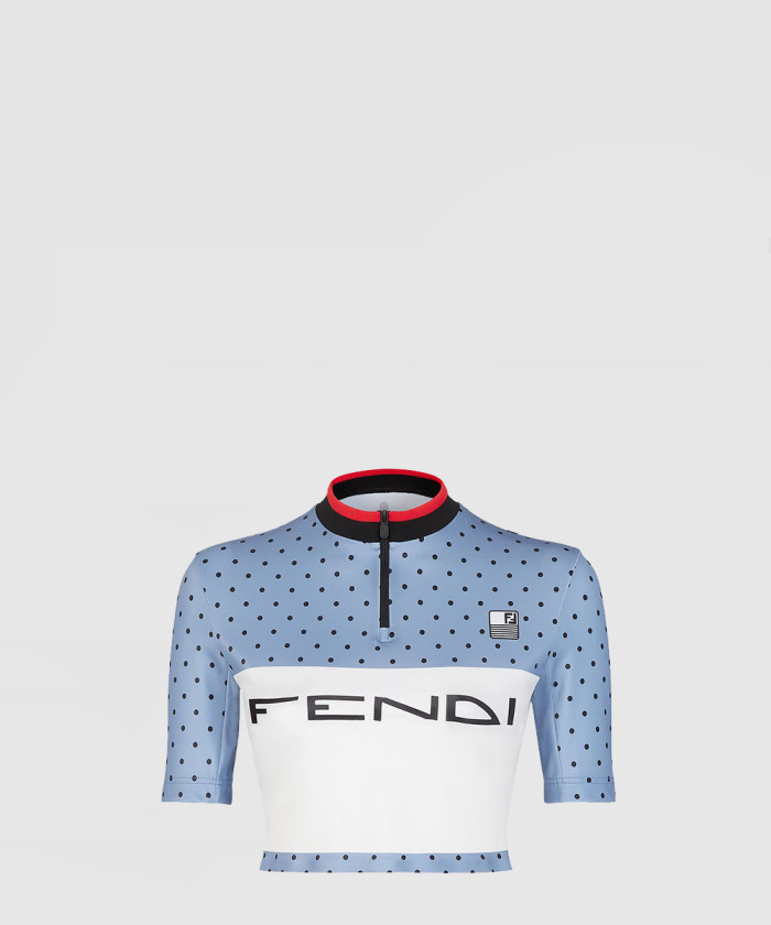 펜디 폴카 도트 탑 FAF360