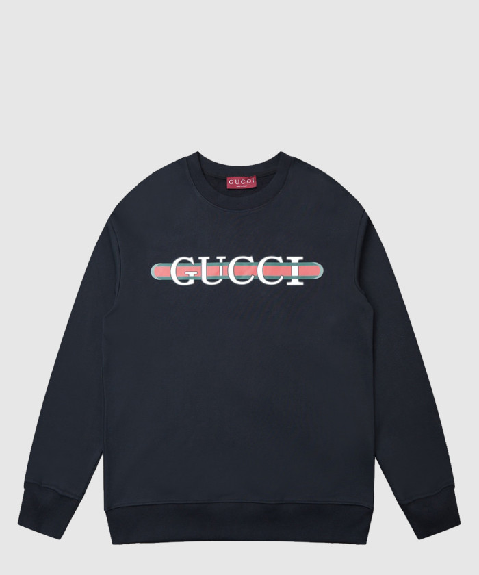 구찌 프린트 코튼 저지 맨투맨 789582