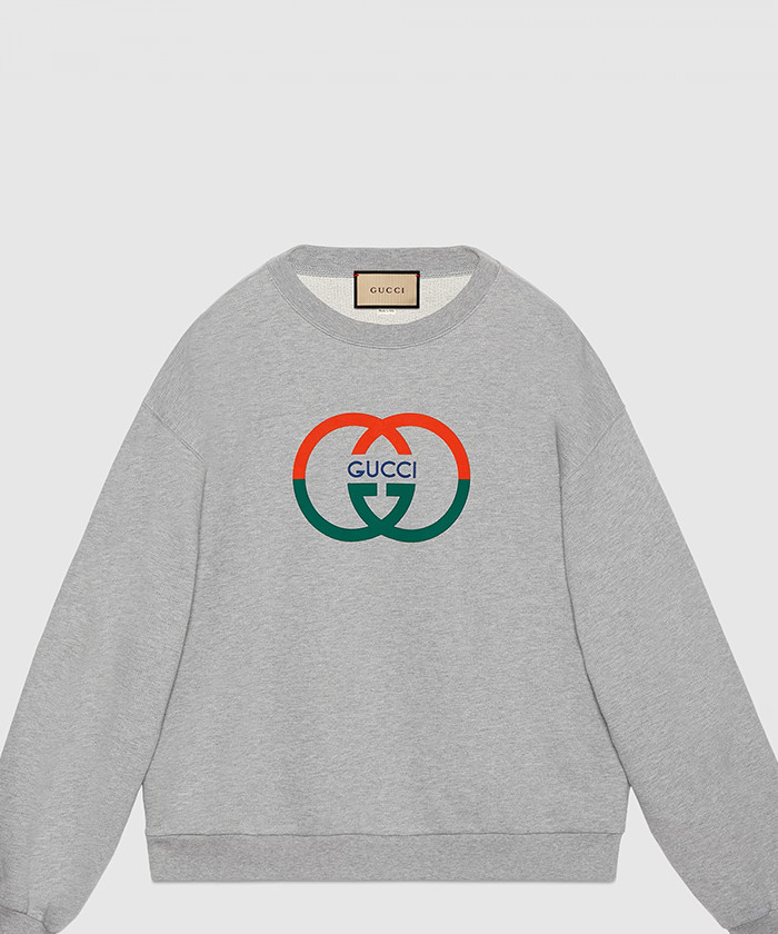 구찌 코튼 저지 프린트 스웨트셔츠 774244