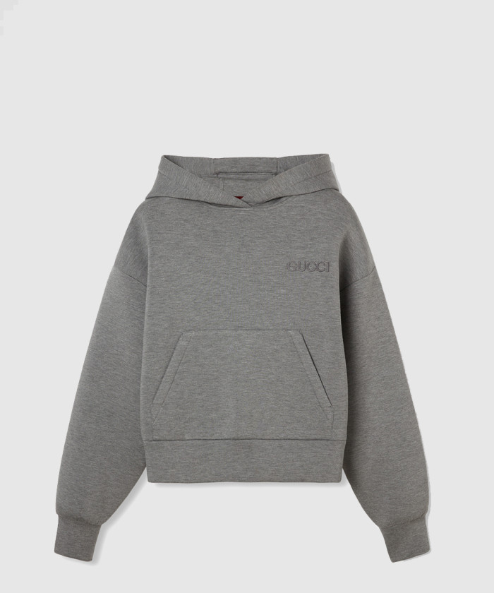 구찌 비스코스 저지 후드 스웨트셔츠 798544