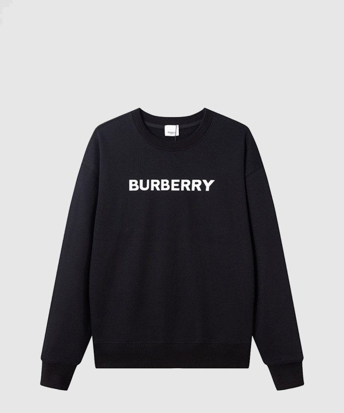 버버리 로고 프린트 코튼 맨투맨 80553121