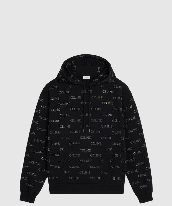 셀린느 코튼 플리스 루즈 후드티 2Y9686