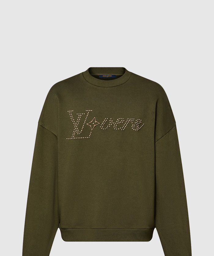 루이비통 코튼 시그니처 크루넥 1AFJH9