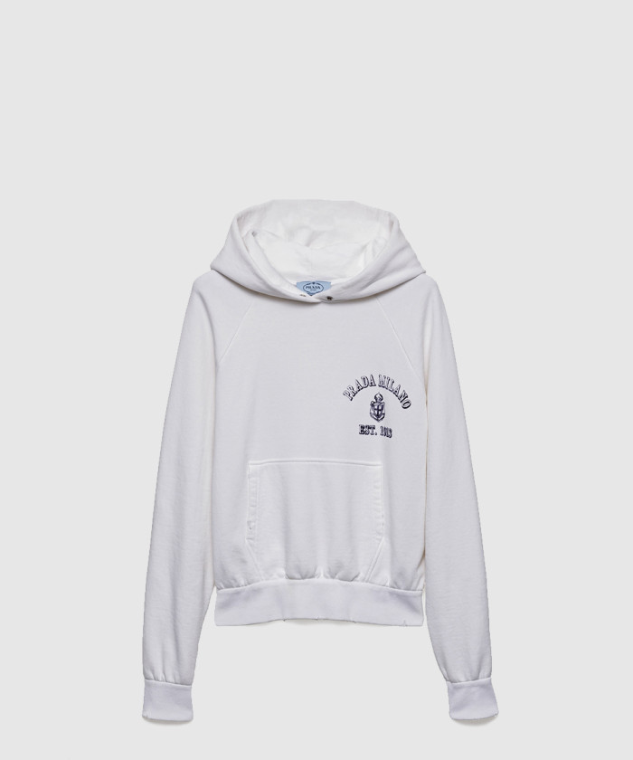 프라다 코튼 후디 134713