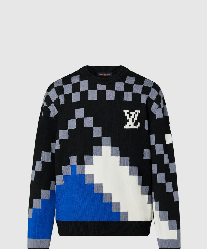 루이비통 페어 아일 매크로 크루넥 1AATW3