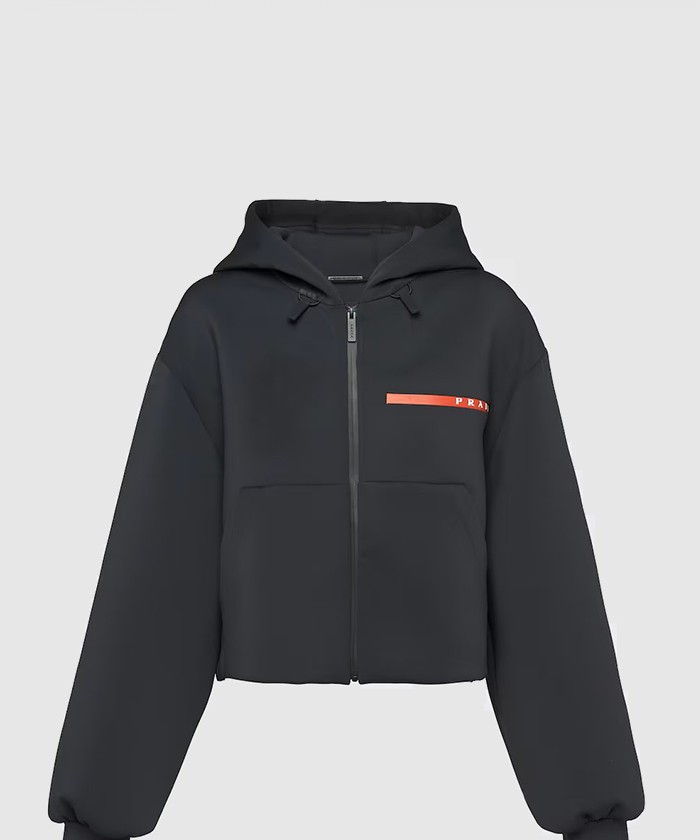 프라다 코튼 플리스 스웨트셔츠 138558