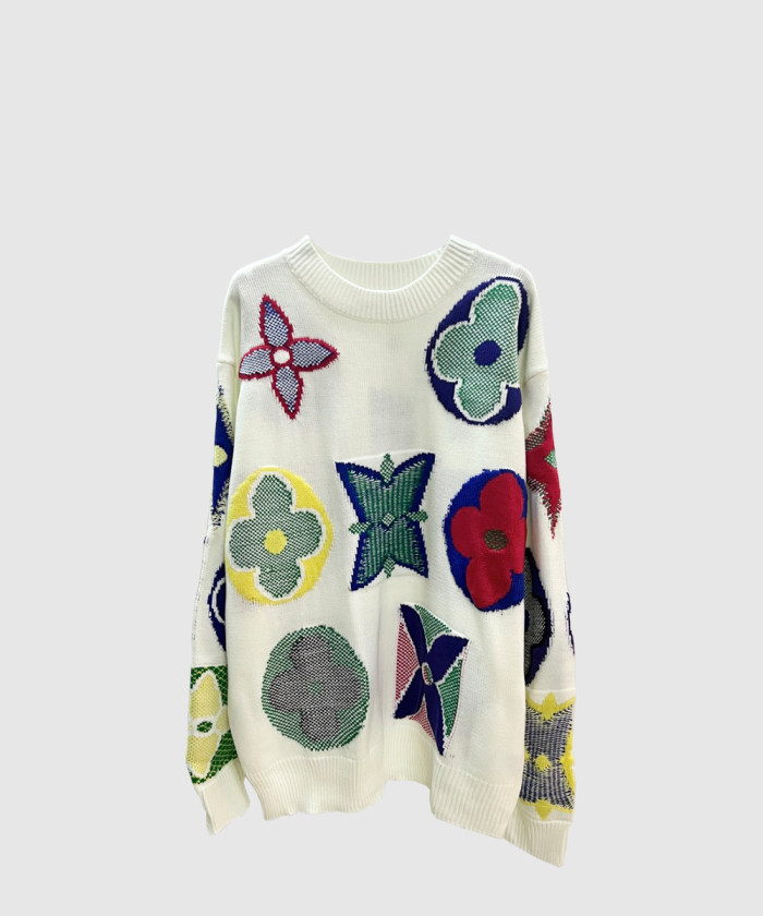 루이비통 패턴 자카르 풀오버 1A7XBB