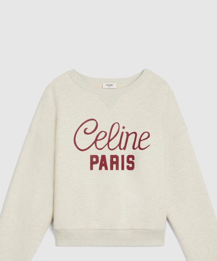 셀린느 스웨트셔츠 코튼 플리스 2Y87D6
