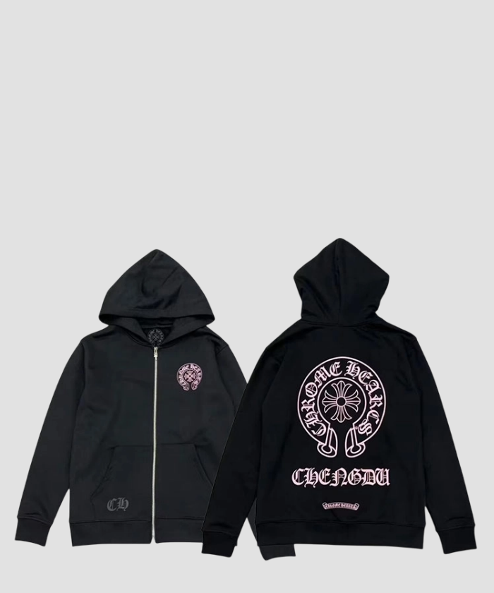 크롬하츠 홀스슈 후드집업