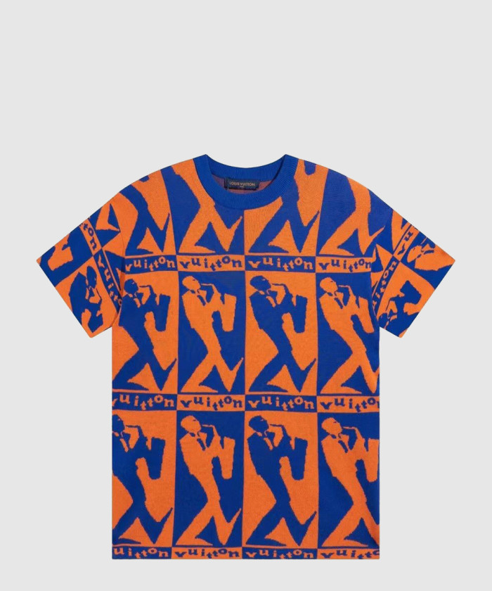 루이비통 재즈 플라이어스 반팔 니트 1AAU5M