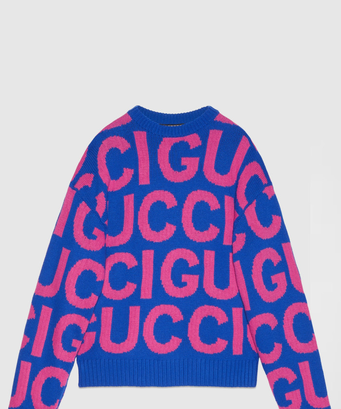 구찌 인타르시아 울 점퍼 763672