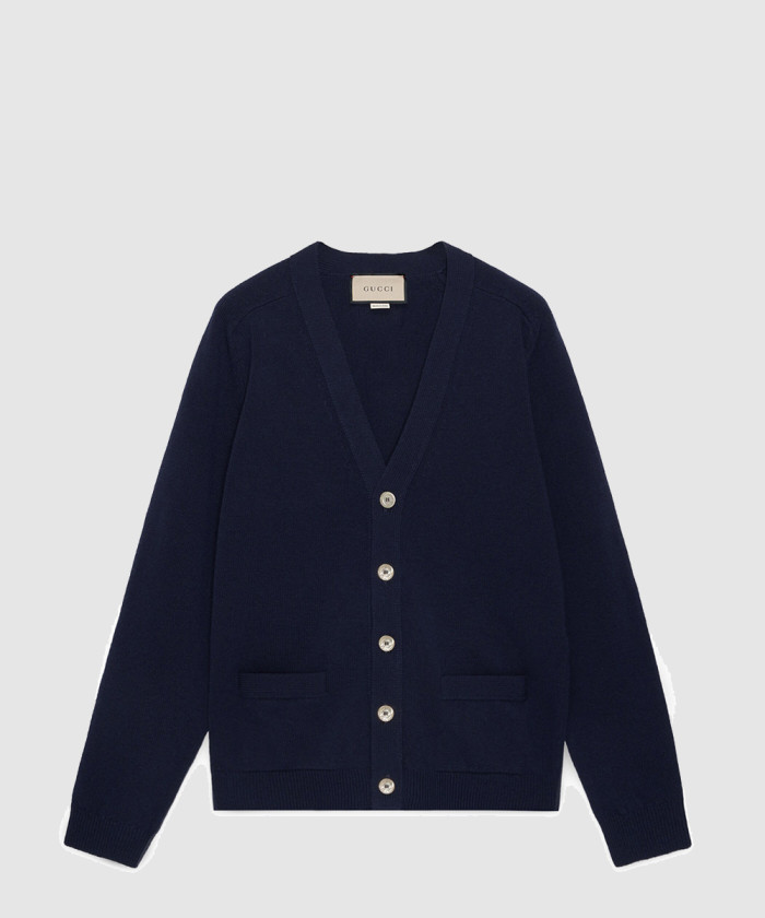 구찌 캐시미어 가디건 694788