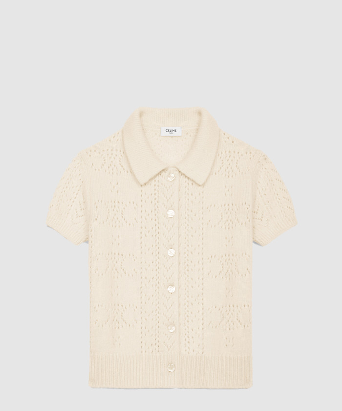 셀린느 가디건 포인텔 캐시미어 RY06C0