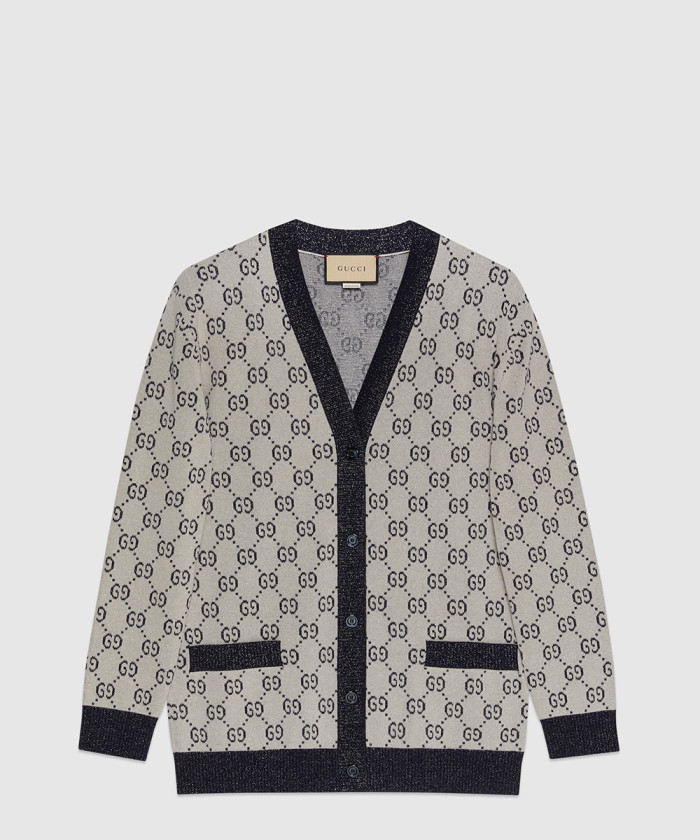 구찌 GG 코튼 자카드 가디건 692727