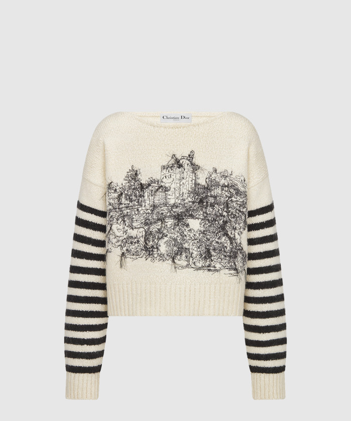 디올 자수 스웨터 514S4