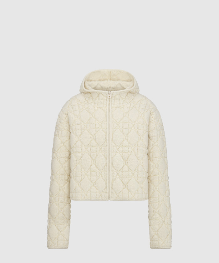 디올 까나쥬 후드 지퍼 가디건 514G0