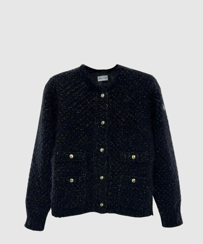 몽클레어 패딩 울 가디건