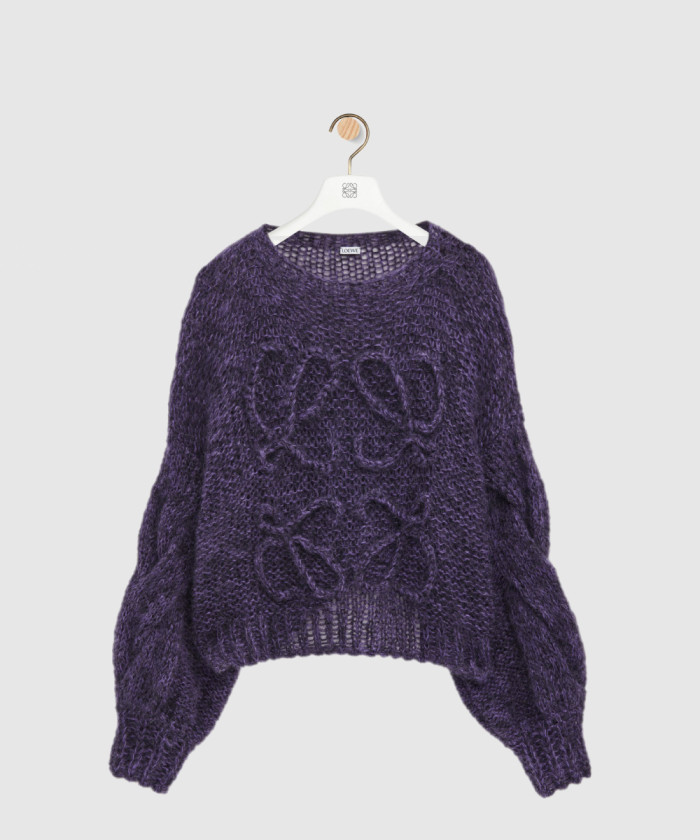 로에베 애너그램 스웨터 모헤어 혼방